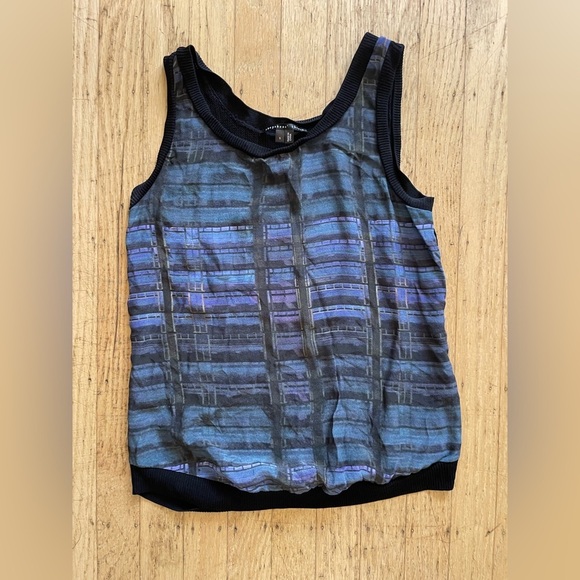 Theysken’s Theory Kame D Yashet watercolor sleeveless top - Picture 1 of 5
